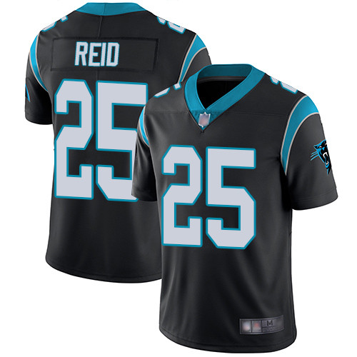 Carolina Panthers Limited Black Men Eric Reid Home Jersey NFL Football 25 Vapor Untouchable